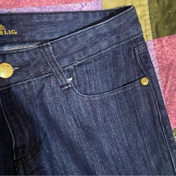 Rock & Republic rhinestone pocket bootcut jeans Size 31 - Picture 4 of 10
